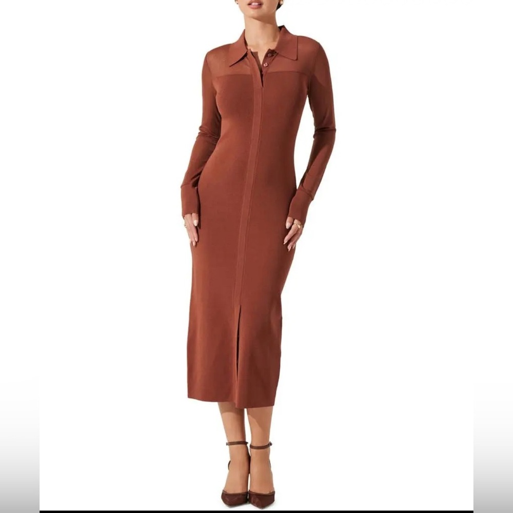 Astr label Long Sleeve Dress size m